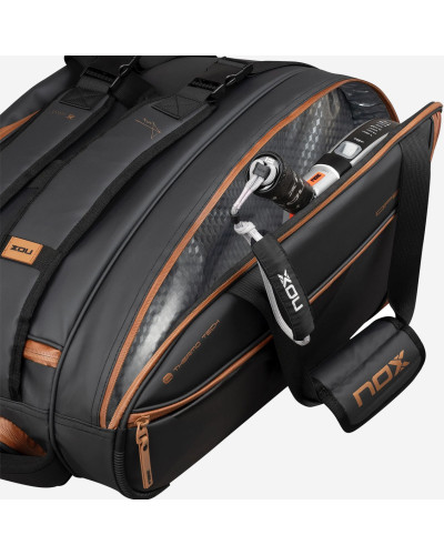 Сумка для паделу Nox Luxury Open Series Black/Brown