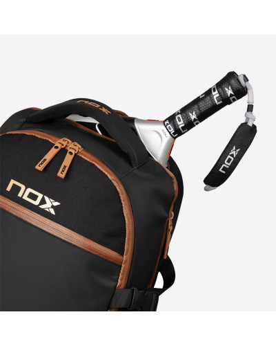 Рюкзак для паделу Nox Luxury Open Series Backpack Black/Brown