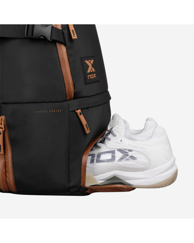 Рюкзак для паделу Nox Luxury Open Series Backpack Black/Brown