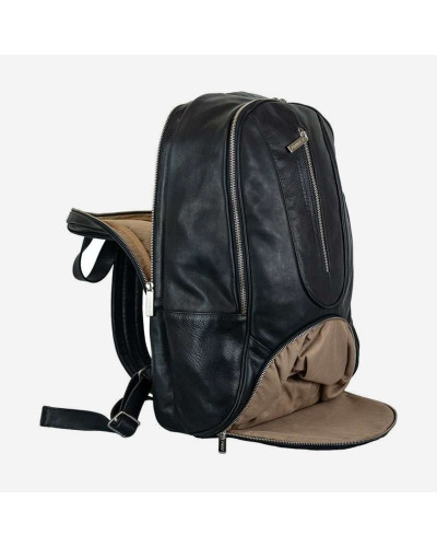 Рюкзак для паделу Cork Padel Leather Backpack Black/Silver