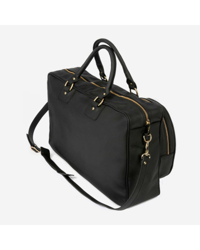 Сумка для паделу Cork Padel Vintage leather Bag Black/Gold