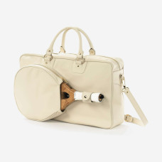 Сумка для паделу Cork Padel Vintage leather Bag White/Gold