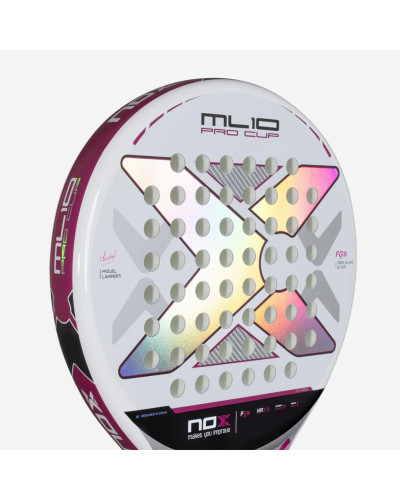 Ракетка для паделу Nox ML10 Pro Cup Silver by Miguel Lamperti 2025