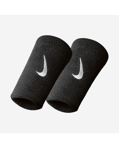 Напульсники Nike Swoosh Double Wide Wristband Black NNN05010OS