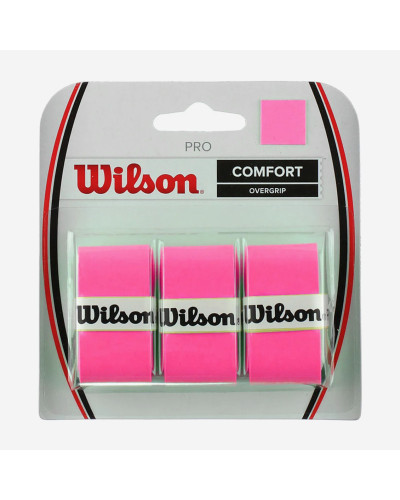 Намотки Wilson Pro Overgrip Pink 3psc WRZ4014PK