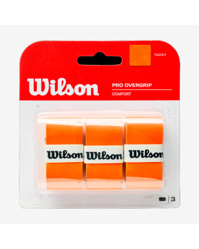 Намотки Wilson Pro Overgrip Orange 3psc WRZ470820
