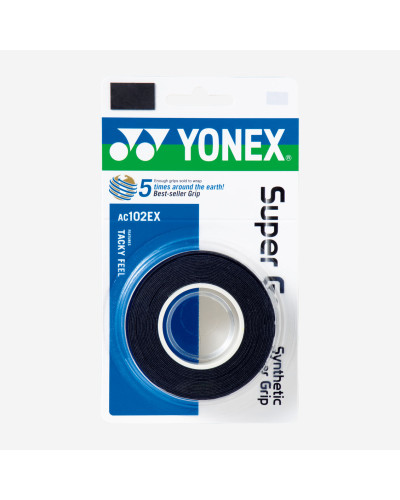 Намотки Yonex AC102-3 Super Grap Black 3pcs