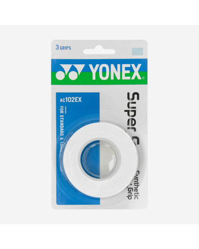 Намотки Yonex AC102-3 Super Grap White 3pcs