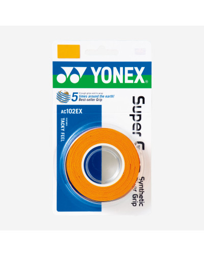 Намотки Yonex AC102-3 Super Grap Orange 3pcs