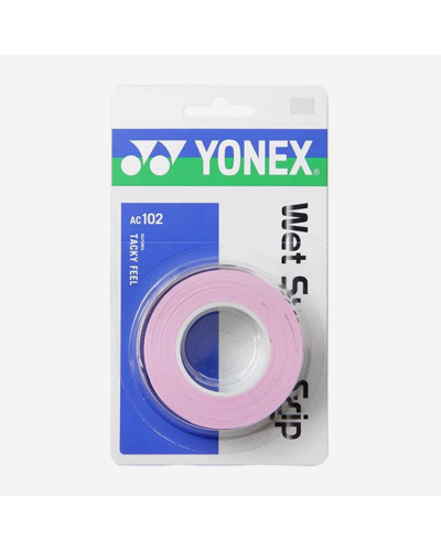 Намотки Yonex AC102-3 Super Grap French Pink 3pcs