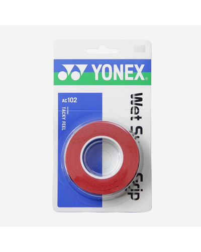 Намотки Yonex AC102-3 Super Grap Wine Red 3pcs