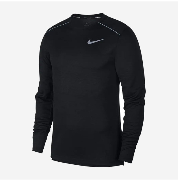 Теннисная футболка с длинным рукавом Nike Dri fit Miler Longsleeve AJ7568-010