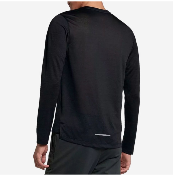 Теннисная футболка с длинным рукавом Nike Dri fit Miler Longsleeve AJ7568-010