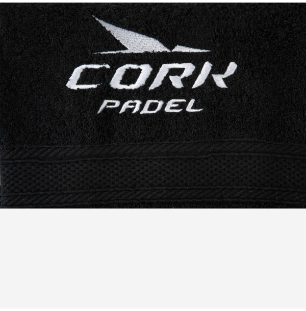 Полотенце для падела Cork Padel Face Towel Black