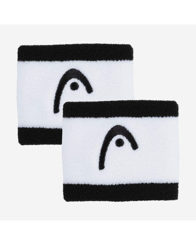 Напульсники Head Wristband striped 2.5 BKWH 285865